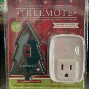 Treemote Wireless Remote Switch for Christmas Tree and Other Lights Auto control